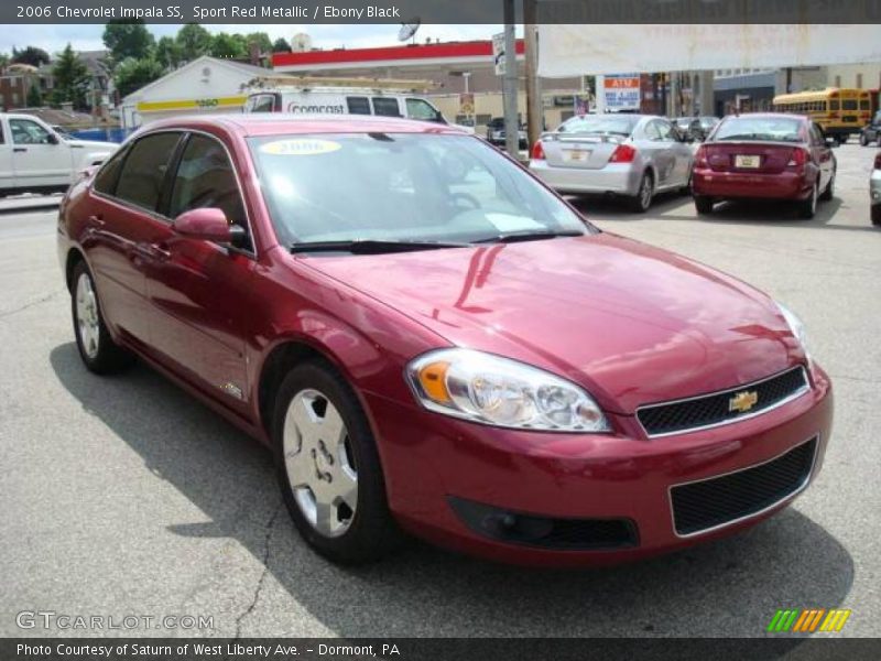 Sport Red Metallic / Ebony Black 2006 Chevrolet Impala SS