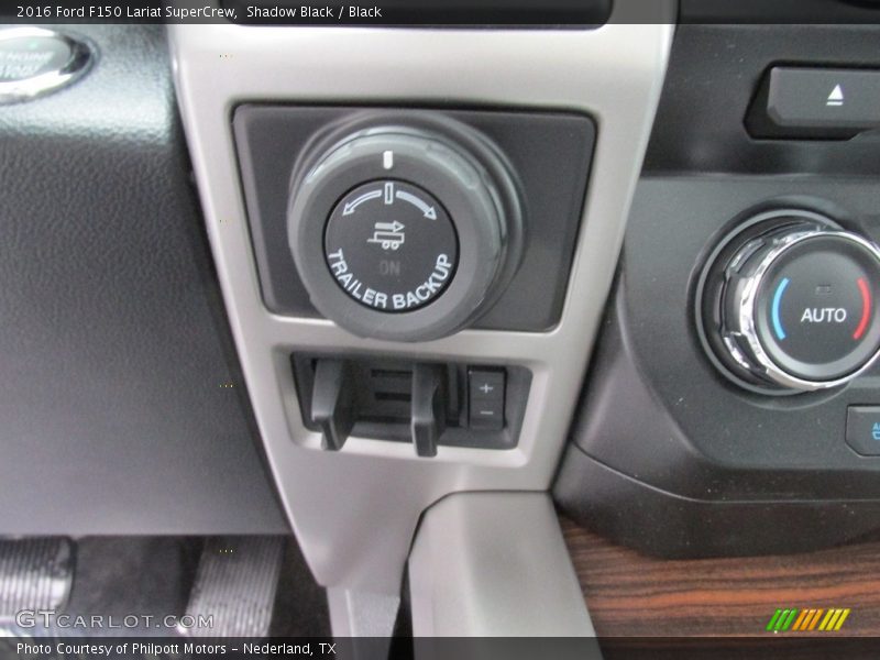 Shadow Black / Black 2016 Ford F150 Lariat SuperCrew