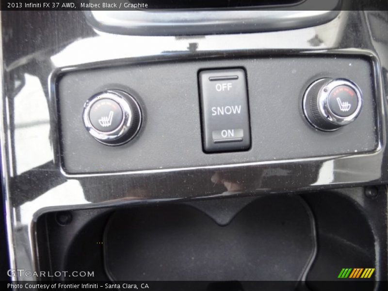 Malbec Black / Graphite 2013 Infiniti FX 37 AWD