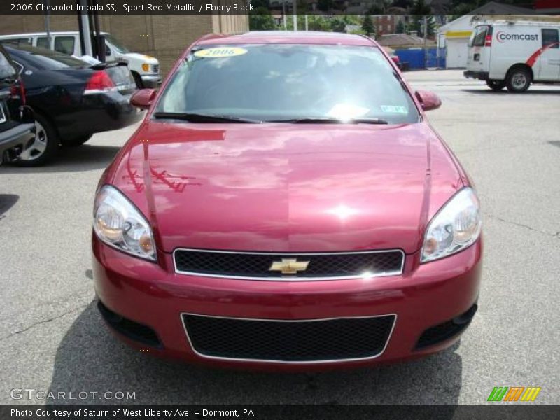 Sport Red Metallic / Ebony Black 2006 Chevrolet Impala SS