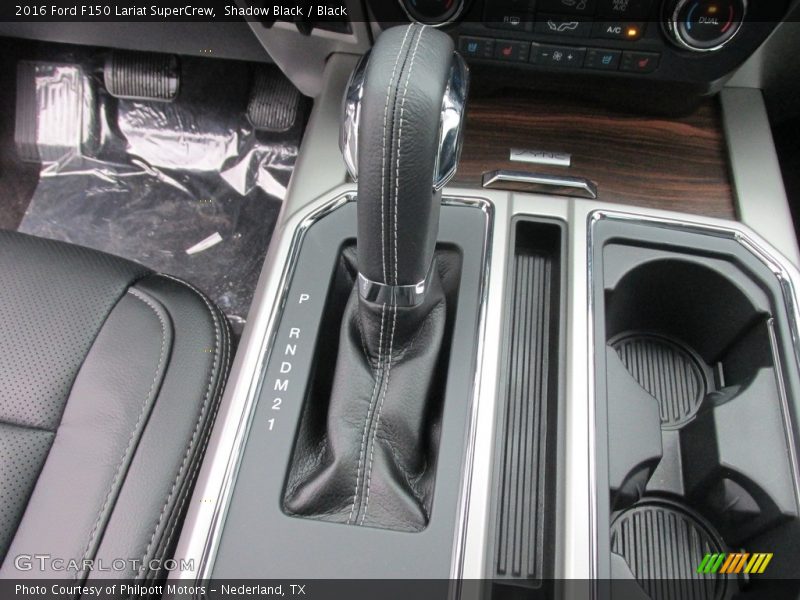 Shadow Black / Black 2016 Ford F150 Lariat SuperCrew