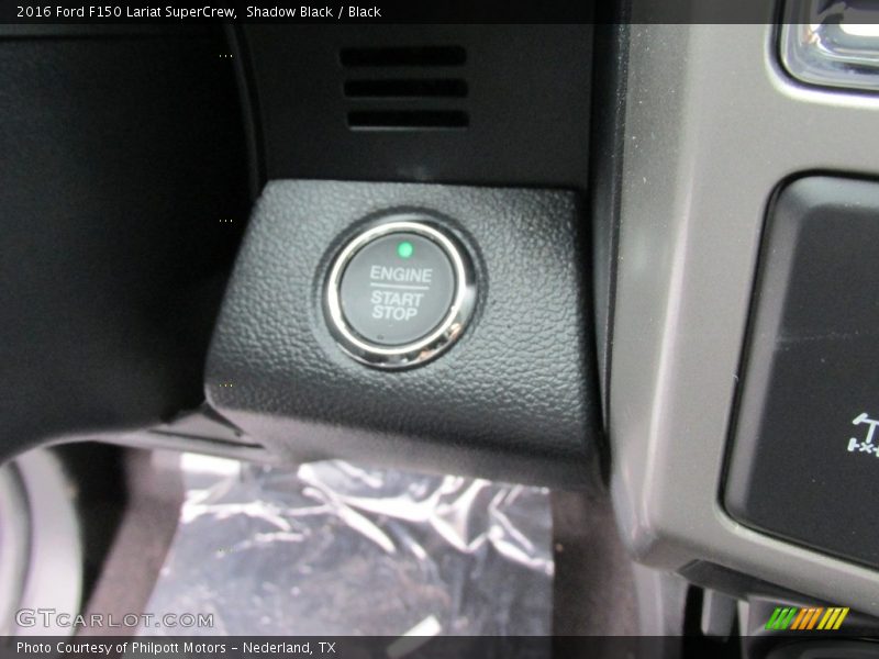 Shadow Black / Black 2016 Ford F150 Lariat SuperCrew