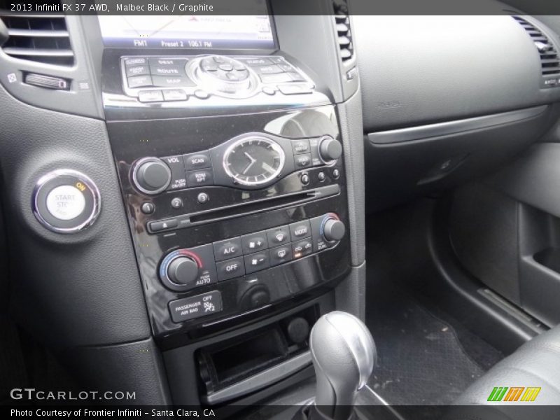 Malbec Black / Graphite 2013 Infiniti FX 37 AWD