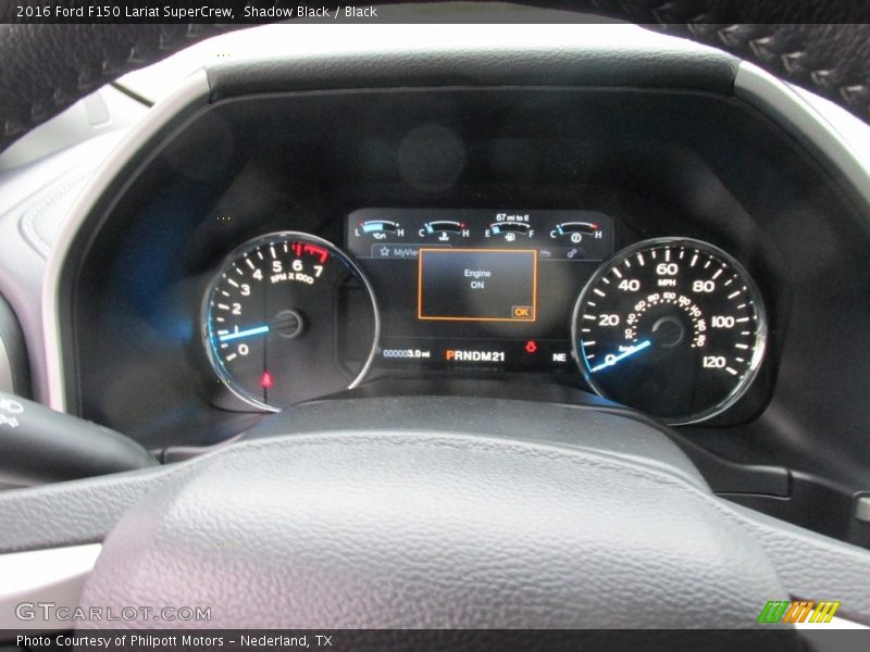 Shadow Black / Black 2016 Ford F150 Lariat SuperCrew