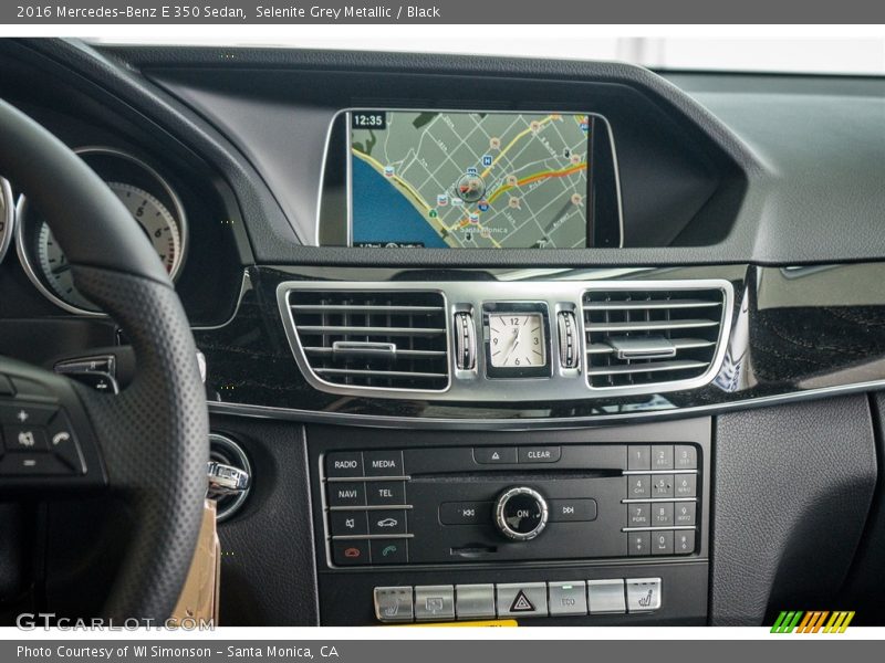 Selenite Grey Metallic / Black 2016 Mercedes-Benz E 350 Sedan
