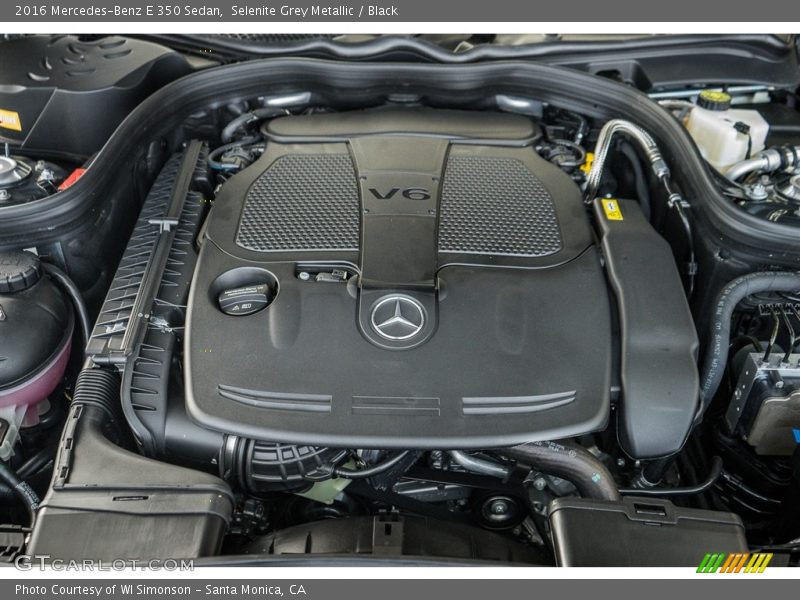 Selenite Grey Metallic / Black 2016 Mercedes-Benz E 350 Sedan