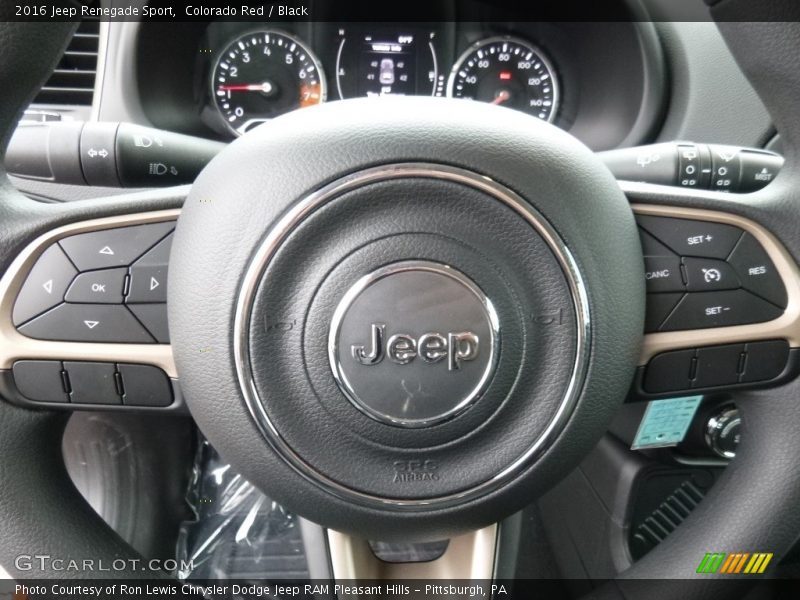 Colorado Red / Black 2016 Jeep Renegade Sport
