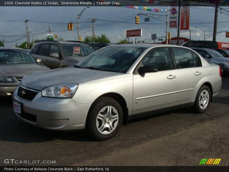 Silverstone Metallic / Titanium Gray 2006 Chevrolet Malibu LS Sedan