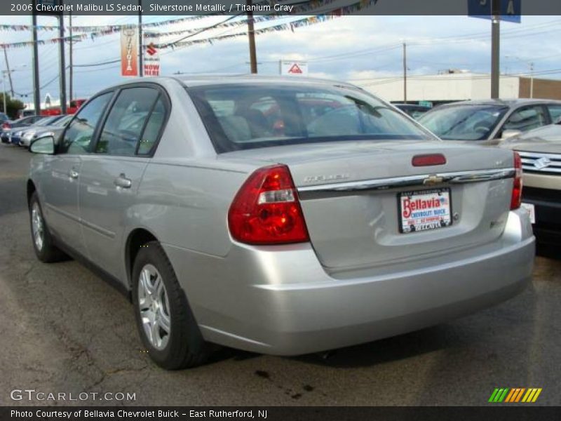 Silverstone Metallic / Titanium Gray 2006 Chevrolet Malibu LS Sedan