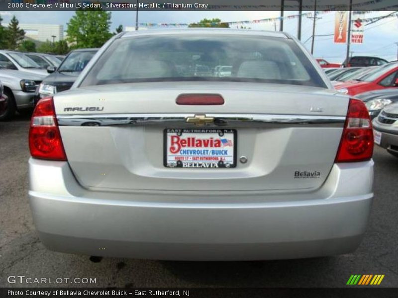 Silverstone Metallic / Titanium Gray 2006 Chevrolet Malibu LS Sedan