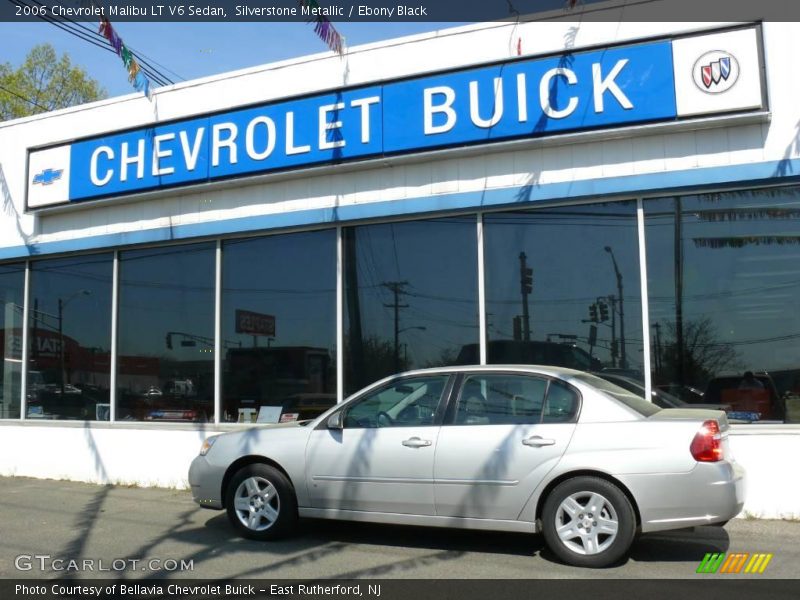 Silverstone Metallic / Ebony Black 2006 Chevrolet Malibu LT V6 Sedan