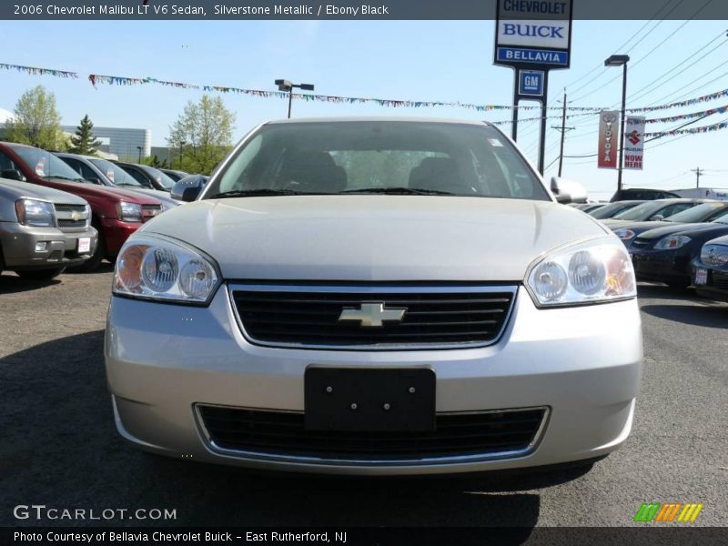 Silverstone Metallic / Ebony Black 2006 Chevrolet Malibu LT V6 Sedan