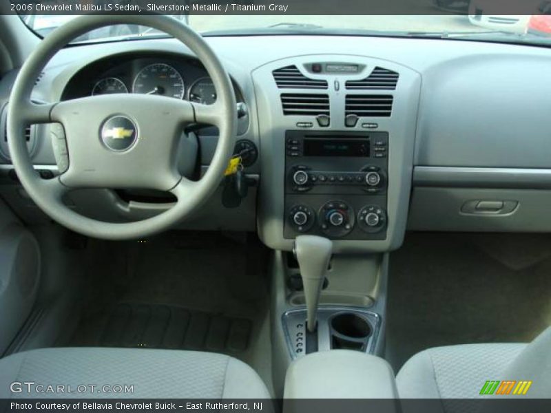 Silverstone Metallic / Titanium Gray 2006 Chevrolet Malibu LS Sedan