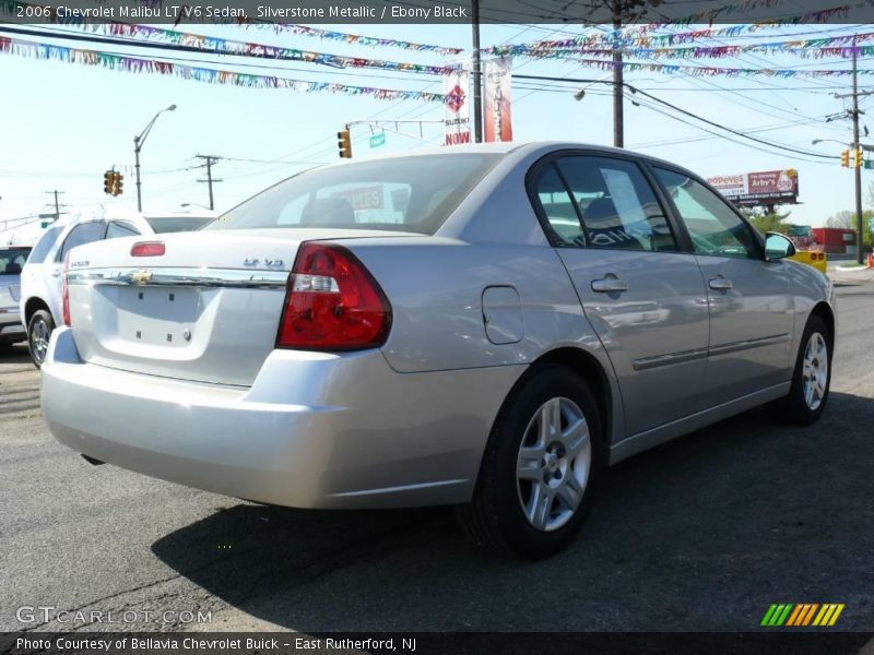Silverstone Metallic / Ebony Black 2006 Chevrolet Malibu LT V6 Sedan