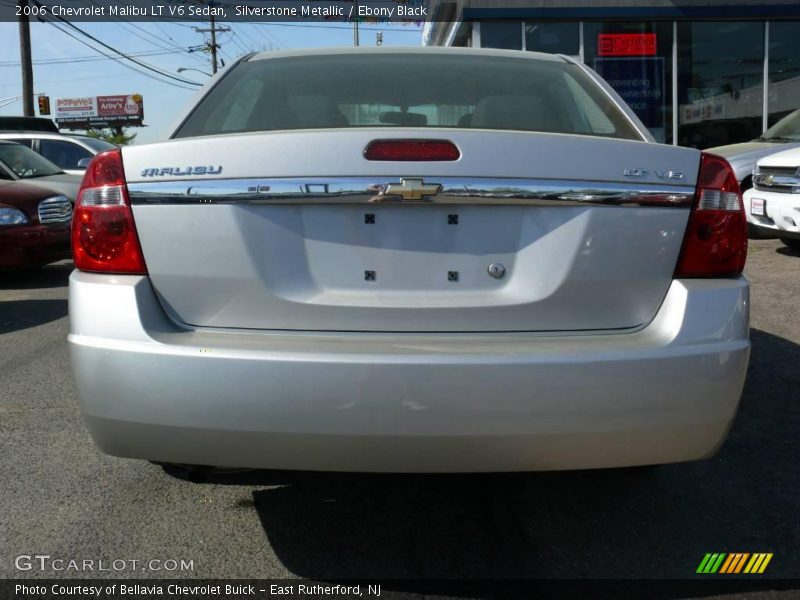 Silverstone Metallic / Ebony Black 2006 Chevrolet Malibu LT V6 Sedan