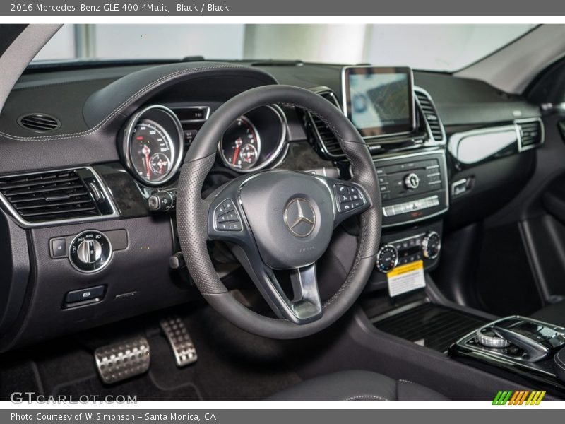Black / Black 2016 Mercedes-Benz GLE 400 4Matic