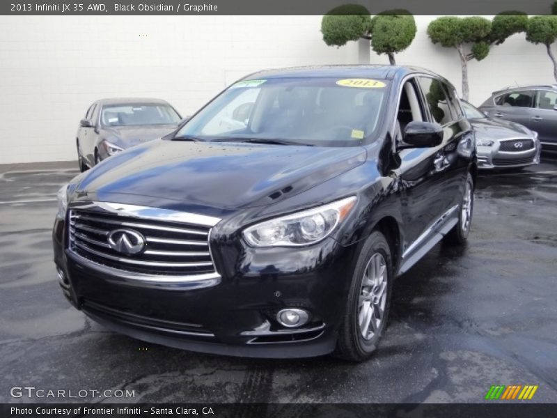 Black Obsidian / Graphite 2013 Infiniti JX 35 AWD
