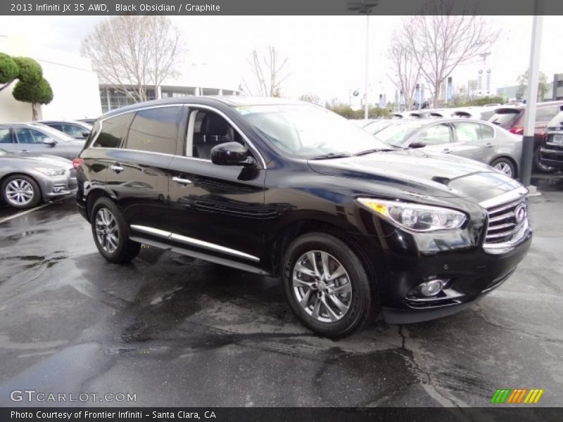 Black Obsidian / Graphite 2013 Infiniti JX 35 AWD