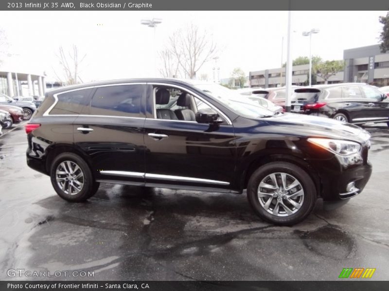 Black Obsidian / Graphite 2013 Infiniti JX 35 AWD