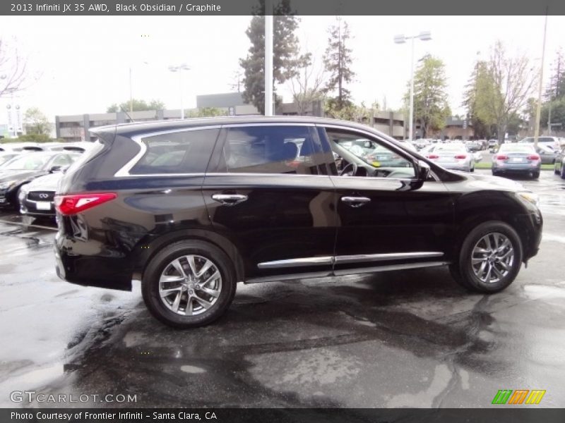Black Obsidian / Graphite 2013 Infiniti JX 35 AWD