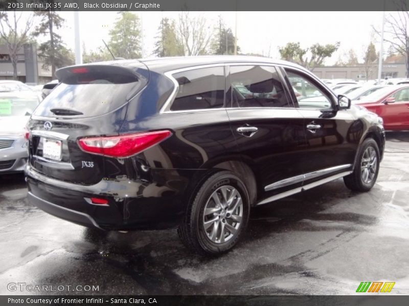 Black Obsidian / Graphite 2013 Infiniti JX 35 AWD