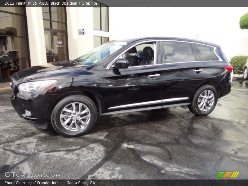Black Obsidian / Graphite 2013 Infiniti JX 35 AWD