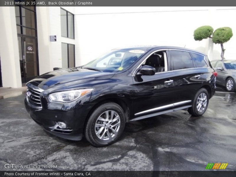Black Obsidian / Graphite 2013 Infiniti JX 35 AWD