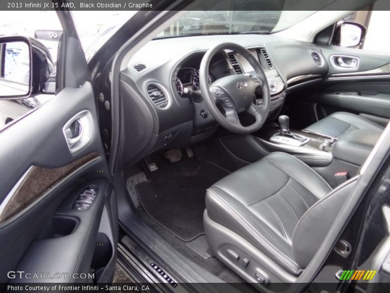 Black Obsidian / Graphite 2013 Infiniti JX 35 AWD