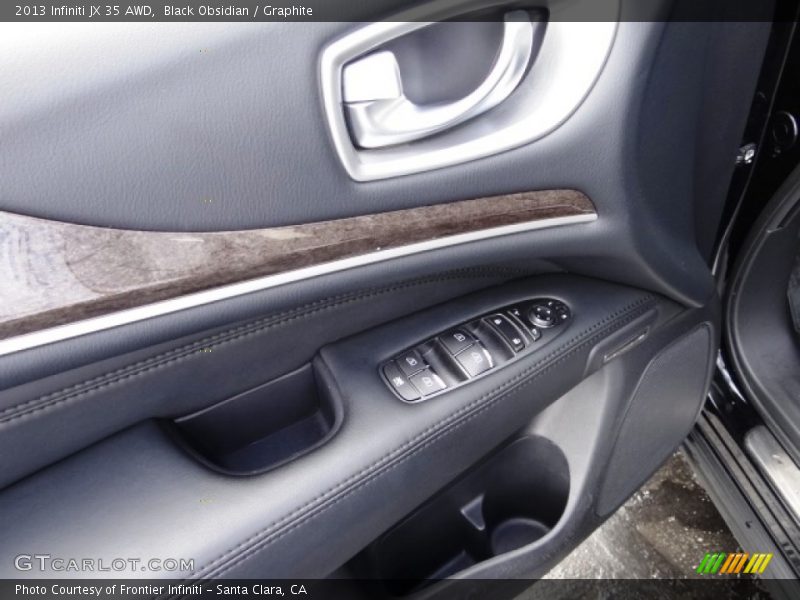 Black Obsidian / Graphite 2013 Infiniti JX 35 AWD
