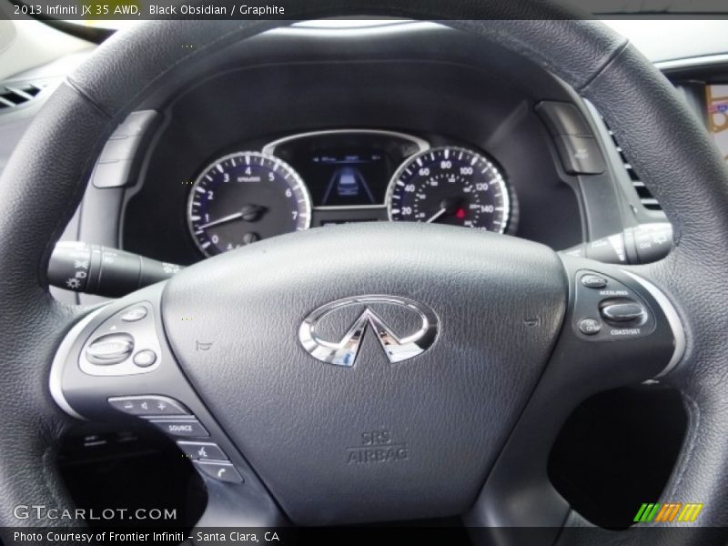 Black Obsidian / Graphite 2013 Infiniti JX 35 AWD
