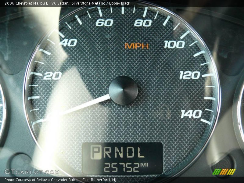 Silverstone Metallic / Ebony Black 2006 Chevrolet Malibu LT V6 Sedan