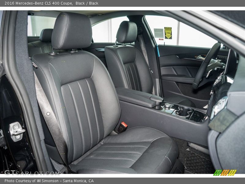 Black / Black 2016 Mercedes-Benz CLS 400 Coupe