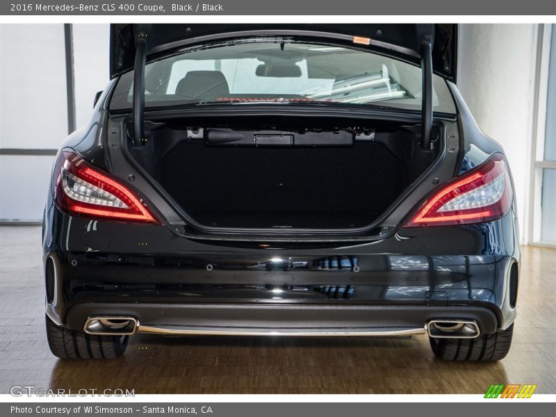 Black / Black 2016 Mercedes-Benz CLS 400 Coupe