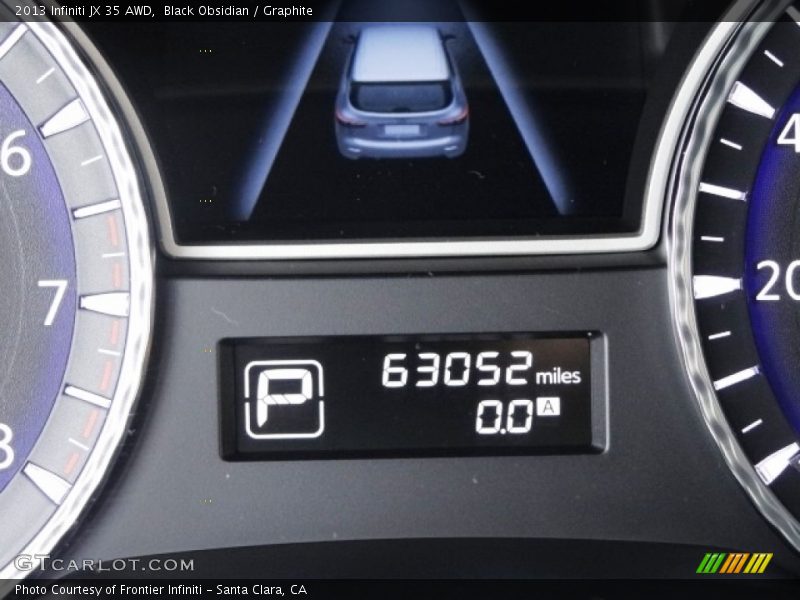 Black Obsidian / Graphite 2013 Infiniti JX 35 AWD
