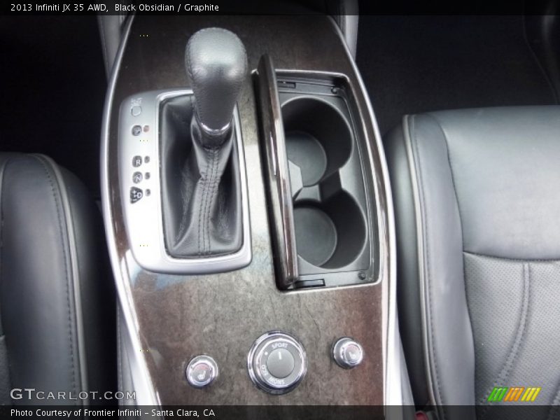 Black Obsidian / Graphite 2013 Infiniti JX 35 AWD