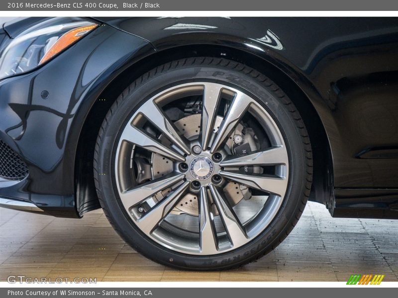 Black / Black 2016 Mercedes-Benz CLS 400 Coupe