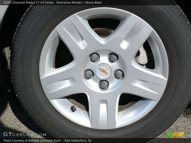 Silverstone Metallic / Ebony Black 2006 Chevrolet Malibu LT V6 Sedan
