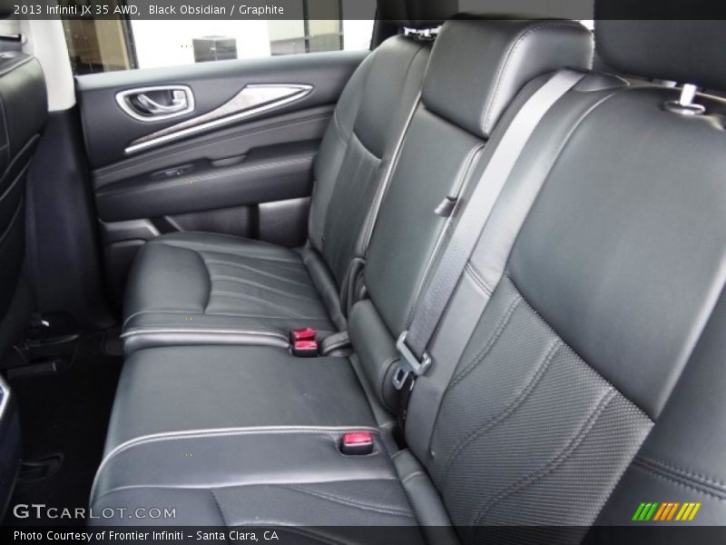 Black Obsidian / Graphite 2013 Infiniti JX 35 AWD