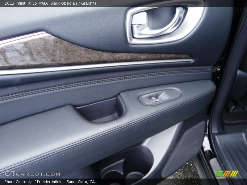Black Obsidian / Graphite 2013 Infiniti JX 35 AWD