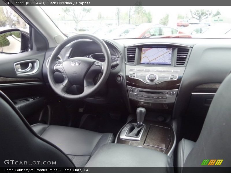 Black Obsidian / Graphite 2013 Infiniti JX 35 AWD