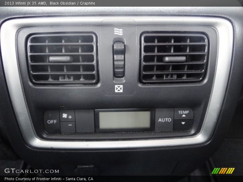 Black Obsidian / Graphite 2013 Infiniti JX 35 AWD