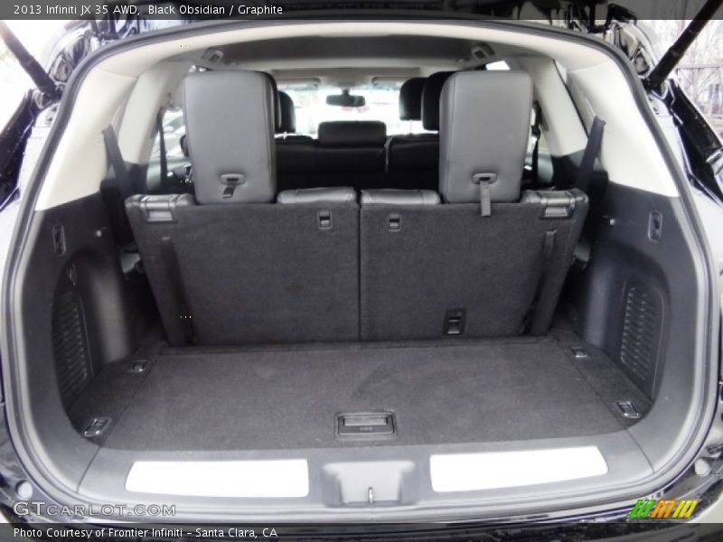Black Obsidian / Graphite 2013 Infiniti JX 35 AWD