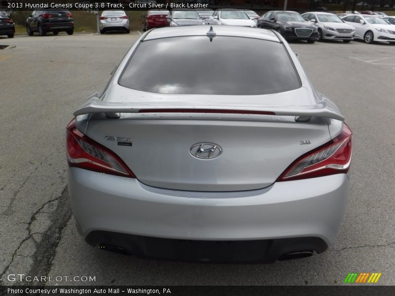 Circuit Silver / Black Leather 2013 Hyundai Genesis Coupe 3.8 Track