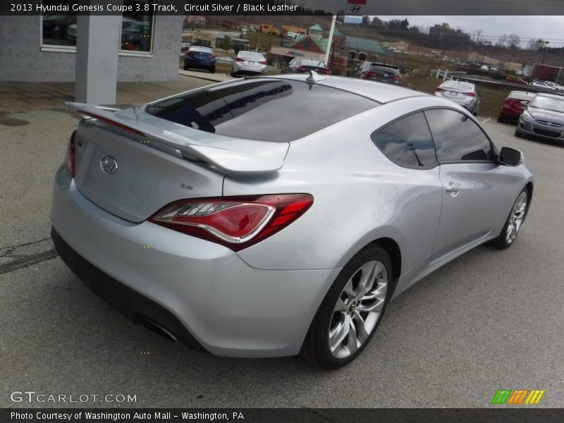 Circuit Silver / Black Leather 2013 Hyundai Genesis Coupe 3.8 Track