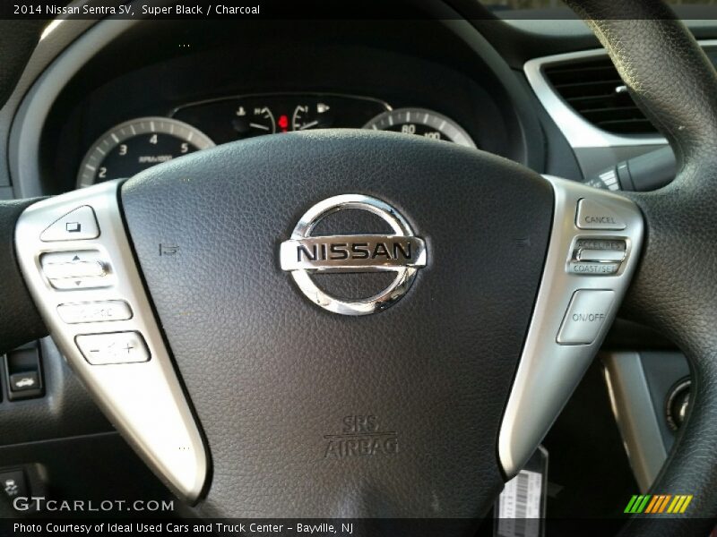 Super Black / Charcoal 2014 Nissan Sentra SV