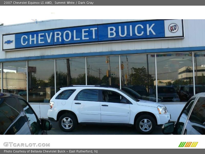 Summit White / Dark Gray 2007 Chevrolet Equinox LS AWD