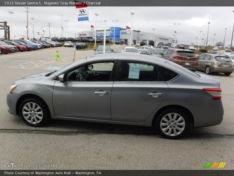 Magnetic Gray Metallic / Charcoal 2013 Nissan Sentra S
