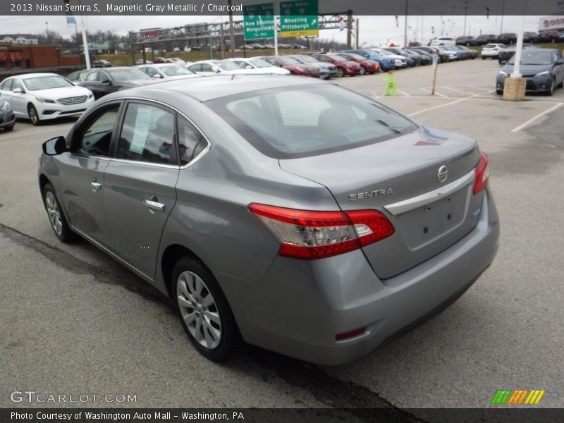 Magnetic Gray Metallic / Charcoal 2013 Nissan Sentra S