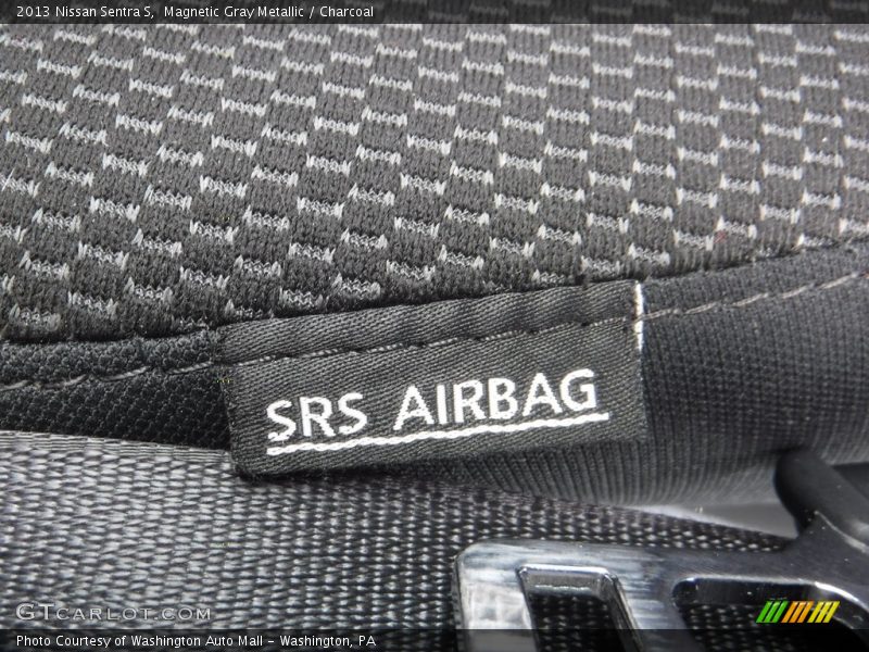 Magnetic Gray Metallic / Charcoal 2013 Nissan Sentra S