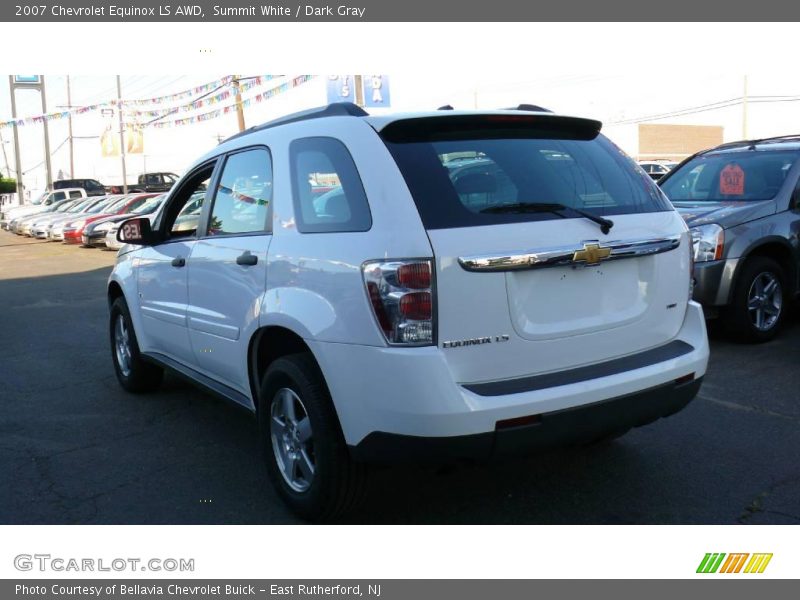 Summit White / Dark Gray 2007 Chevrolet Equinox LS AWD
